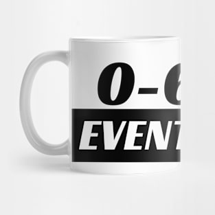 0-60 Eventually, 0 to 60 Eventually Funny Car Bumper Mug